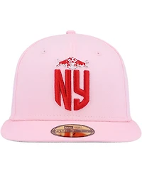 Men's New Era Pink New York Red Bulls Pastel Pack 59FIFTY Fitted Hat