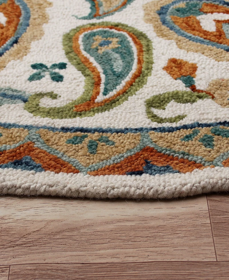 Closeout! Lr Home Valentin VLNTA03565 7' x 7' Round Area Rug