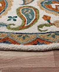 Closeout! Lr Home Valentin VLNTA03565 7' x 7' Round Area Rug