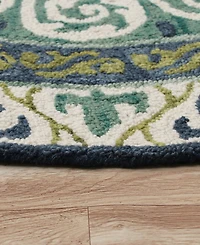Closeout! Lr Home Valentin VLNTA03567 7' x 7' Round Area Rug
