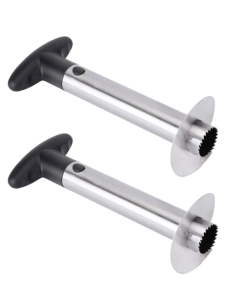 Cheer Collection Stainless Steel Pineapple Corer, 2 Pack