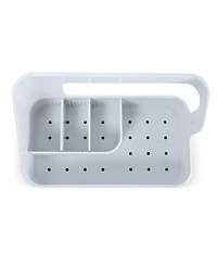 Cheer Collection Kitchen Sink Sponge Organizer with Drip Tray