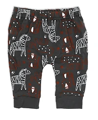 Lily & Jack Baby Boys Stay Wild Bodysuit, Jogger Pants and Shoes, 3 Piece Set