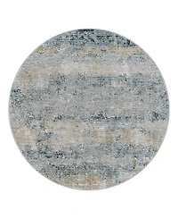 Livabliss Brunswick Bwk- 6'7" x 6'7" Round Area Rug