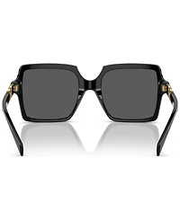 Versace Women's Low Bridge Fit Sunglasses, VE4441F