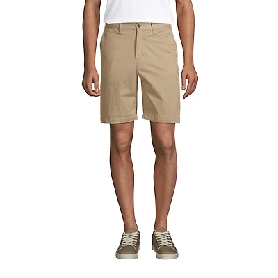 Lands' End Big & Tall 9" Traditional Fit Comfort First Knockabout Chino Shorts