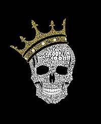 La Pop Art Men's Brooklyn Crown Word Long Sleeve T-shirt
