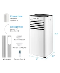 Portable Air Conditioner 10000 Btu Evaporative Air Cooler Dehumidifier
