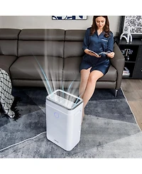 60-Pint Dehumidifier for Home & Basements 4000 Sq. Ft w/ 3-Color Digital Display