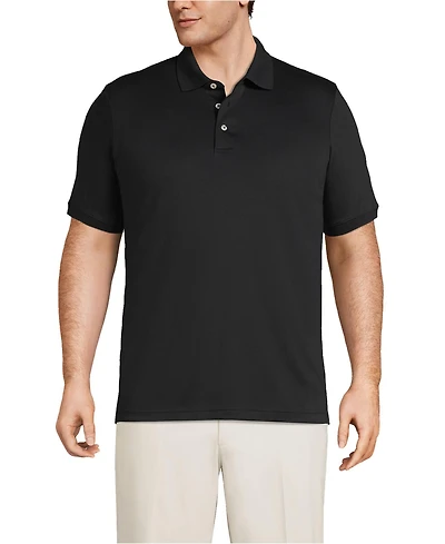 Lands' End Big & Tall School Uniform Short Sleeve Cotton Supima Polo Shirt