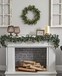 Nearly Natural 6.5' Olive Artificial Garland