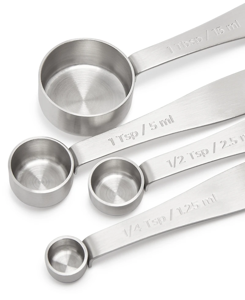 The Cellar 4-Piece Stainless Steel Measuring Spoons Set