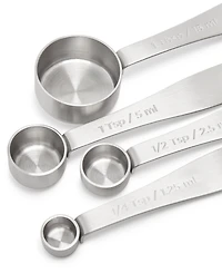 The Cellar 4-Piece Stainless Steel Measuring Spoons Set