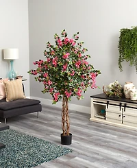 Nearly Natural 5.5' Bougainvillea Artificial Tree