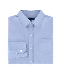 Andy & Evan Baby Boys Blue Chambray Button-down Shirt