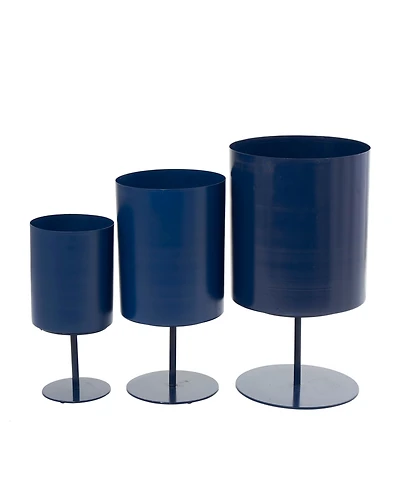 Novogratz Collection Metal Planter, Set of 3