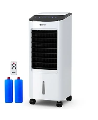 Evaporative Portable Air Cooler Fan & Humidifier with Filter Remote Control