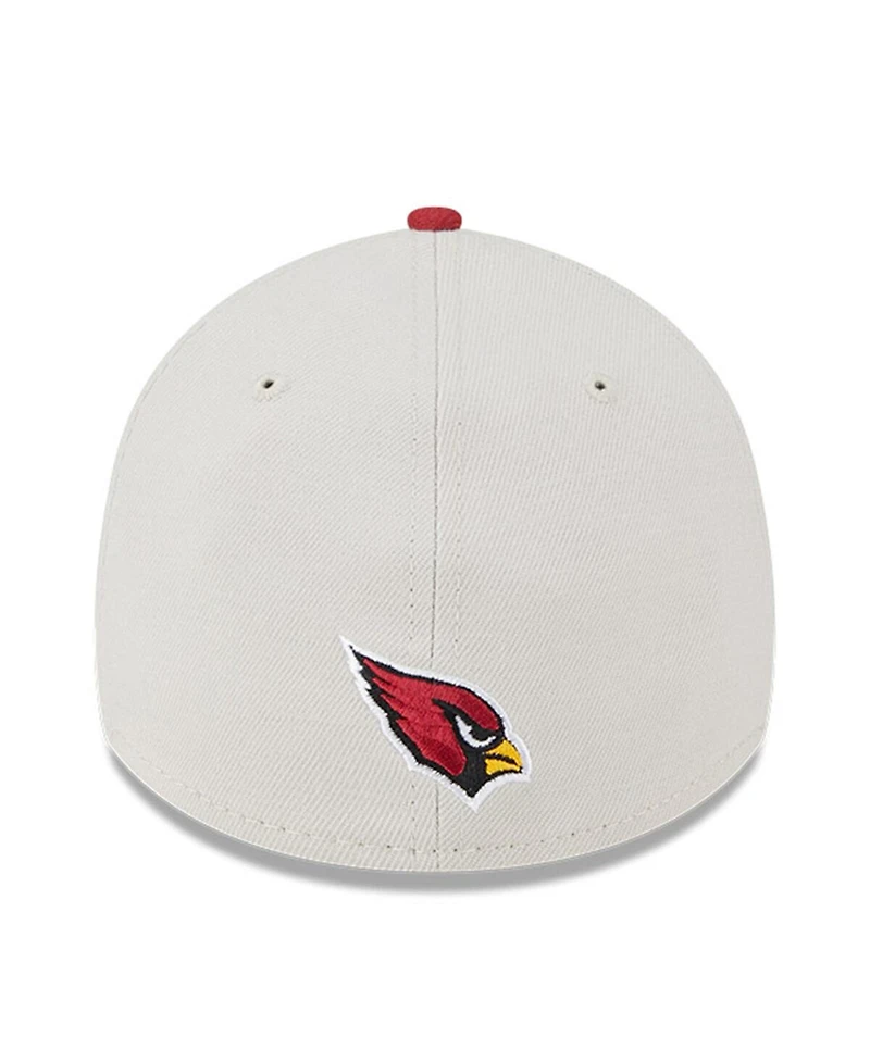 Men's New Era Stone, Cardinal Arizona Cardinals 2023 Nfl Draft 39THIRTY Flex Hat