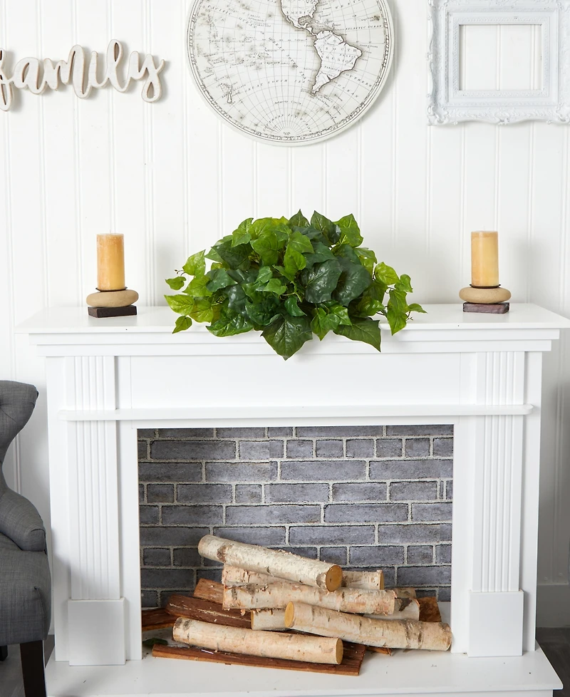 Nearly Natural 24in. London Ivy Artificial Ledge Plant Real Touch