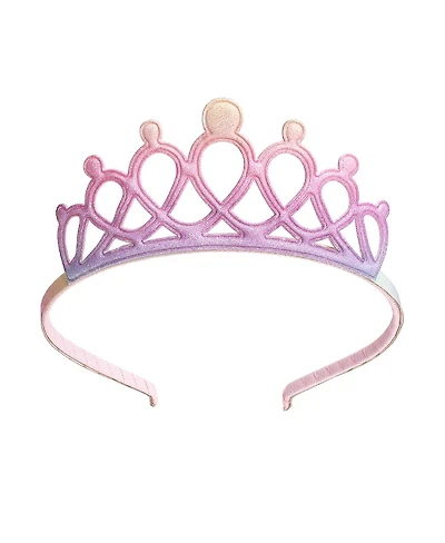 Sweet Wink Girls Pastel Rainbow Tiara Headband