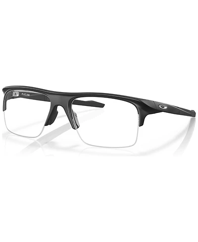 Oakley Men's Rectangle Eyeglasses, OX8061 58