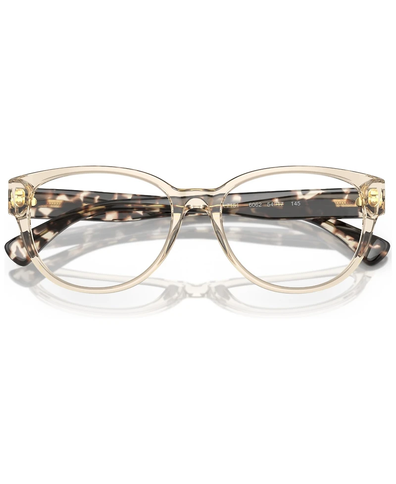 Ralph by Ralph Lauren Women's Oval Eyeglasses