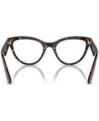 Dolce&Gabbana Women's Butterfly Eyeglasses, DG3372 52