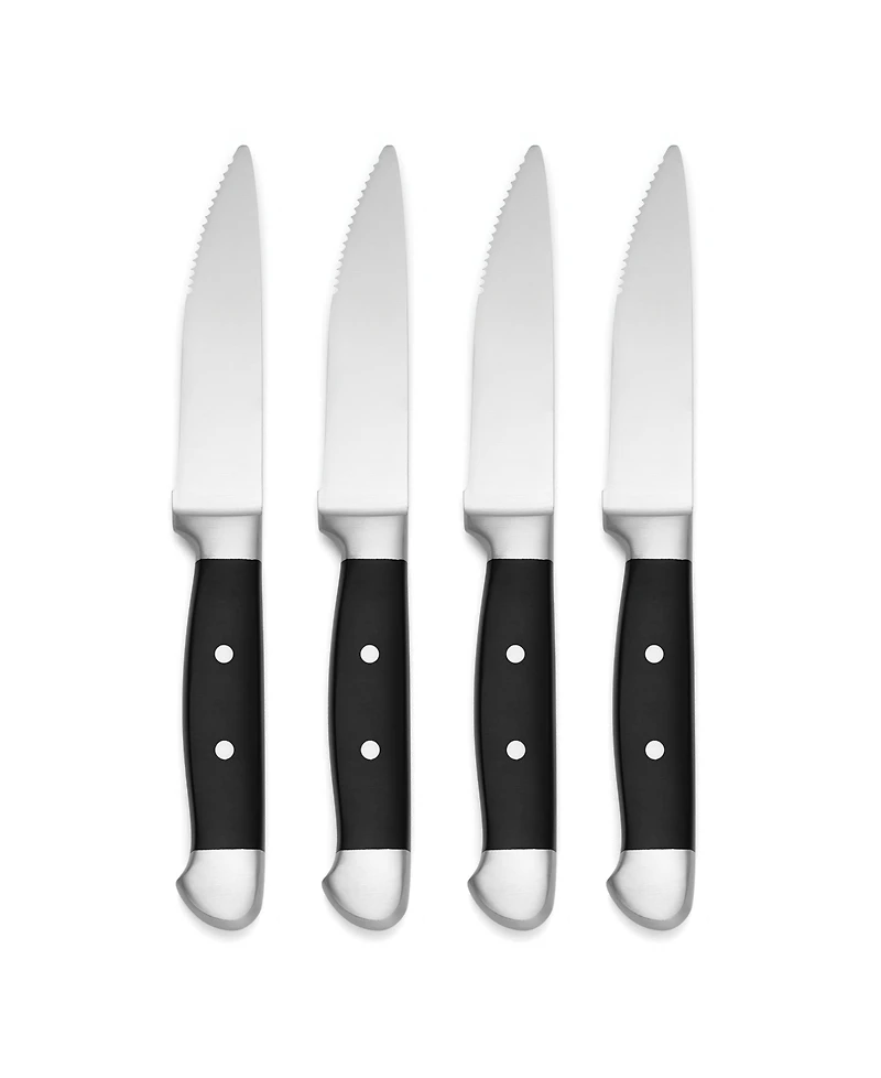 Oneida Jumbo Mixed Medium 4 Piece Steak Knife Set