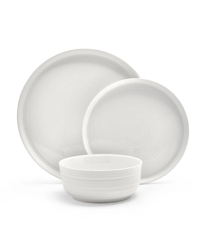 Mikasa Callie Bone China 12 Piece Dinnerware Set, Service for 4