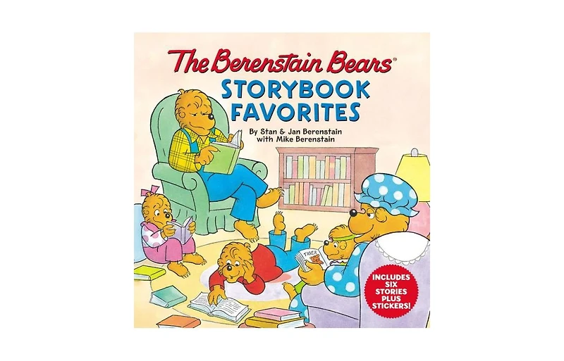 The Berenstain Bears Storybook Favorites: Includes 6 Stories Plus Stickers! by Mike Berenstain