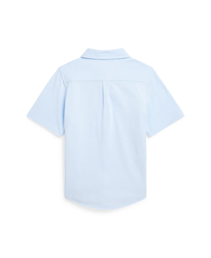 Polo Ralph Lauren Toddler & Little Boys Knit Oxford Short-Sleeve Shirt