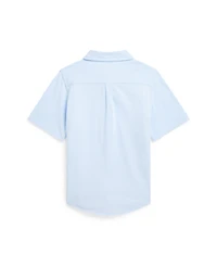 Polo Ralph Lauren Toddler & Little Boys Knit Oxford Short-Sleeve Shirt