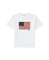 Polo Ralph Lauren Big Boys Flag Cotton Jersey T-shirt