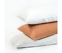 French Linen Body Pillow with removable Sham