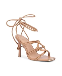 New York & Company Women's Christa High Heel Lace Up Sandal