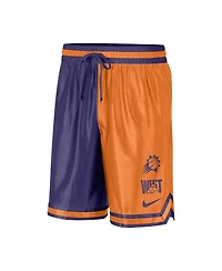Men's Nike Orange, Purple Phoenix Suns Courtside Versus Force Split Dna Performance Shorts