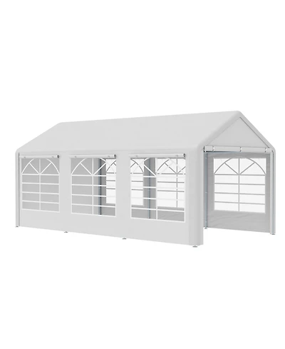 Outsunny 10' x 20' Heavy-duty Large Wedding Tent with Sidewalls,