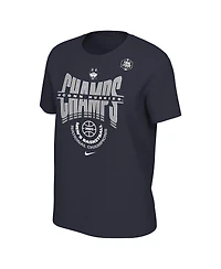 Women's Nike Navy UConn Huskies 2023 Ncaa Men's Basketball National Champions Locker Room T-shirt
