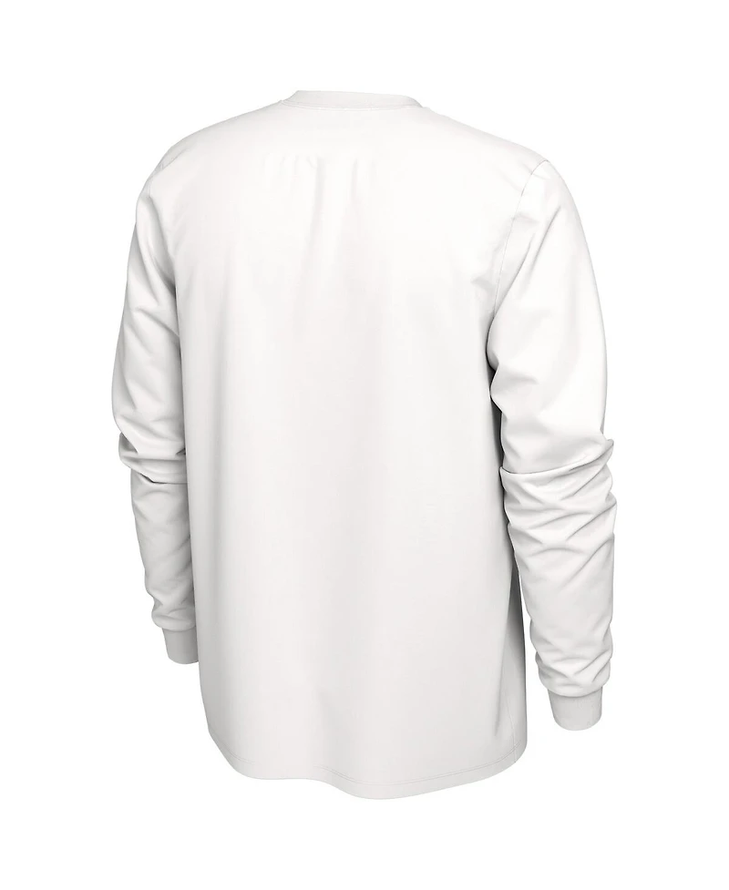 Men's Nike White UConn Huskies 2023 Ncaa Basketball National Champions Expressive Long Sleeve T-shirt