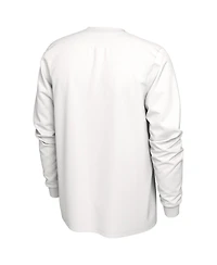 Men's Nike White UConn Huskies 2023 Ncaa Basketball National Champions Expressive Long Sleeve T-shirt