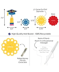 Big Dot of Happiness Elementary Grad Diy Kids Graduation Party Money Holder Gift Cash Cake