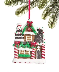 Holiday Lane Christmas Cheer Gingerbread House Ornament, Exclusively at Macy's