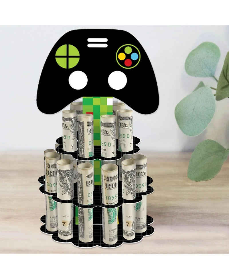 Game Zone Diy Pixel Video Game Party or Birthday Party Money Holder Cash Cake
