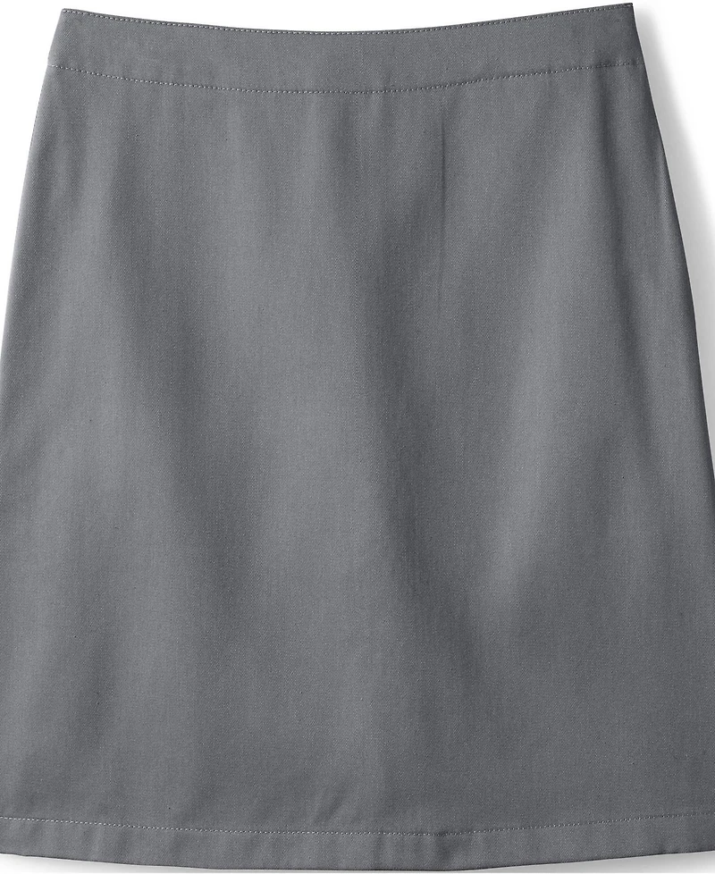 Lands' End Girls School Uniform Blend Chino Skort Top of Knee