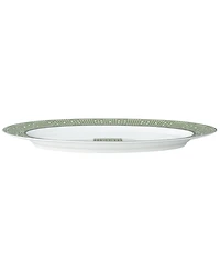 Noritake Infinity Green Platinum Oval Platter