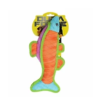 DuraForce Fish Durable Plush Squeaky Dog Toy