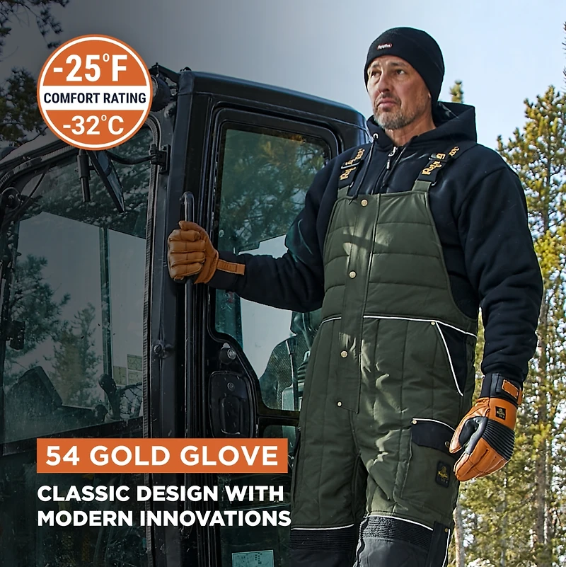 RefrigiWear Men's 54 Gold Waterproof Insulated Glove