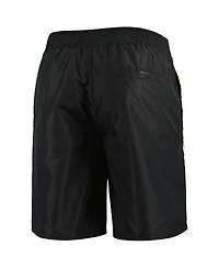 Men's Starter Black Pittsburgh Penguins Sea Wind Swim Trunks