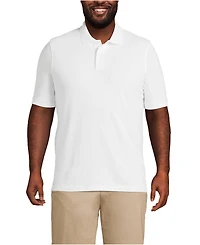 Lands' End Big & Tall Short Sleeve Comfort-First Mesh Pique Polo Shirt