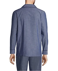 Lands' End Men's Tall Essential Pajama Shirt